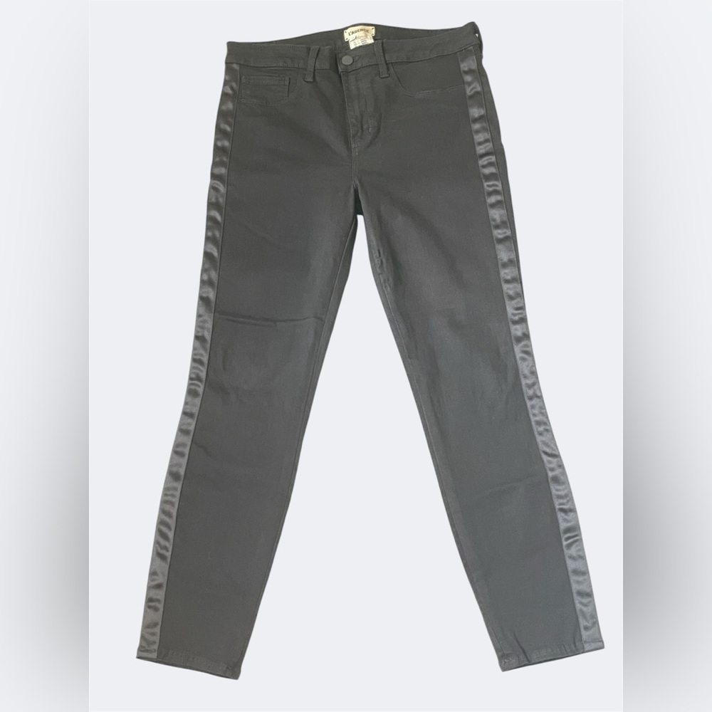 L’agence high waisted slim ankle jeans